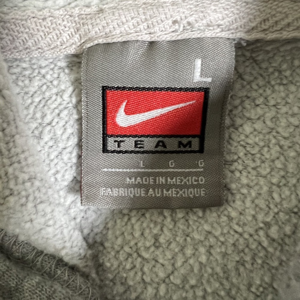 Oregon Ducks Football Hoodie Mens Large Gray Nike Pullover Sweatshirt Rosebowl - Picture 10 of 14